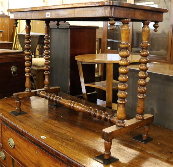 Victorian chess top centre table
